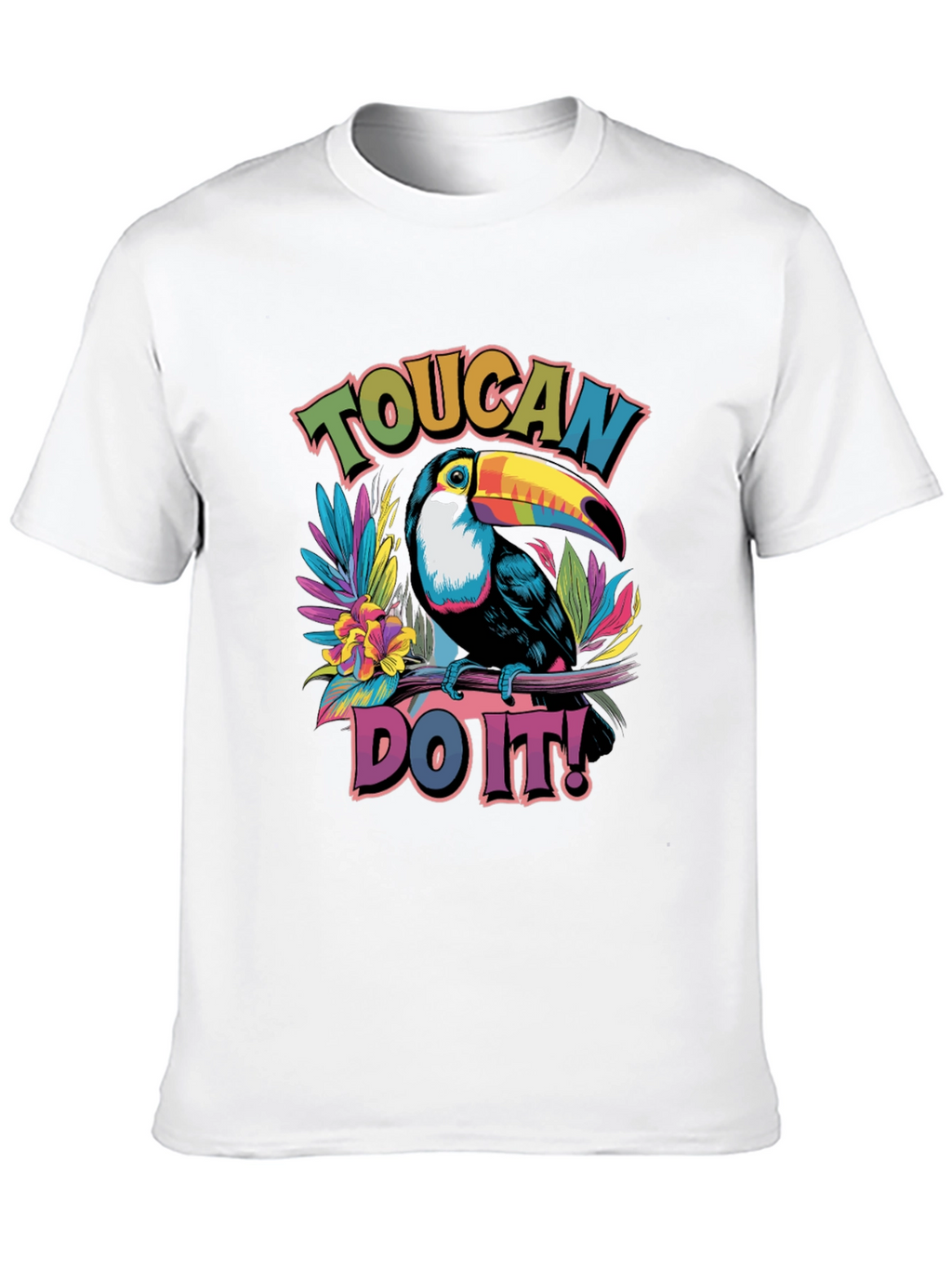 Toucan Do It! Graphic Tee - Tropical Bird T-Shirt