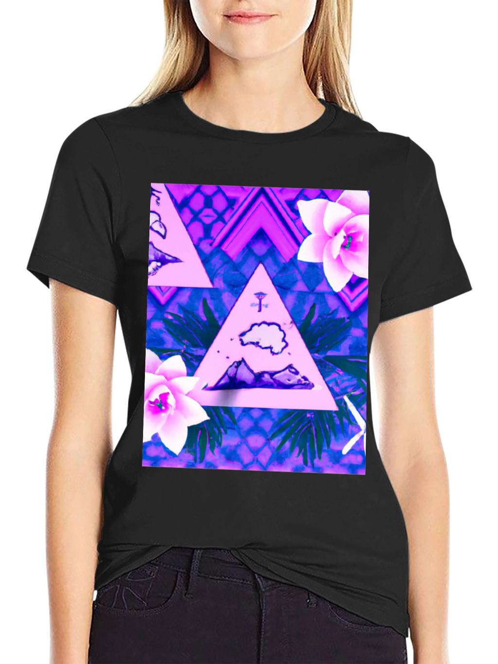 Tropical Triangle Graphic Tee
