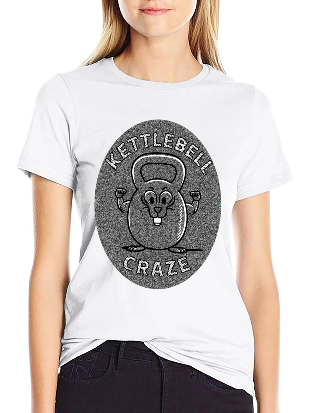 Kettlebell Craze T-Shirt: Funny Workout Tee