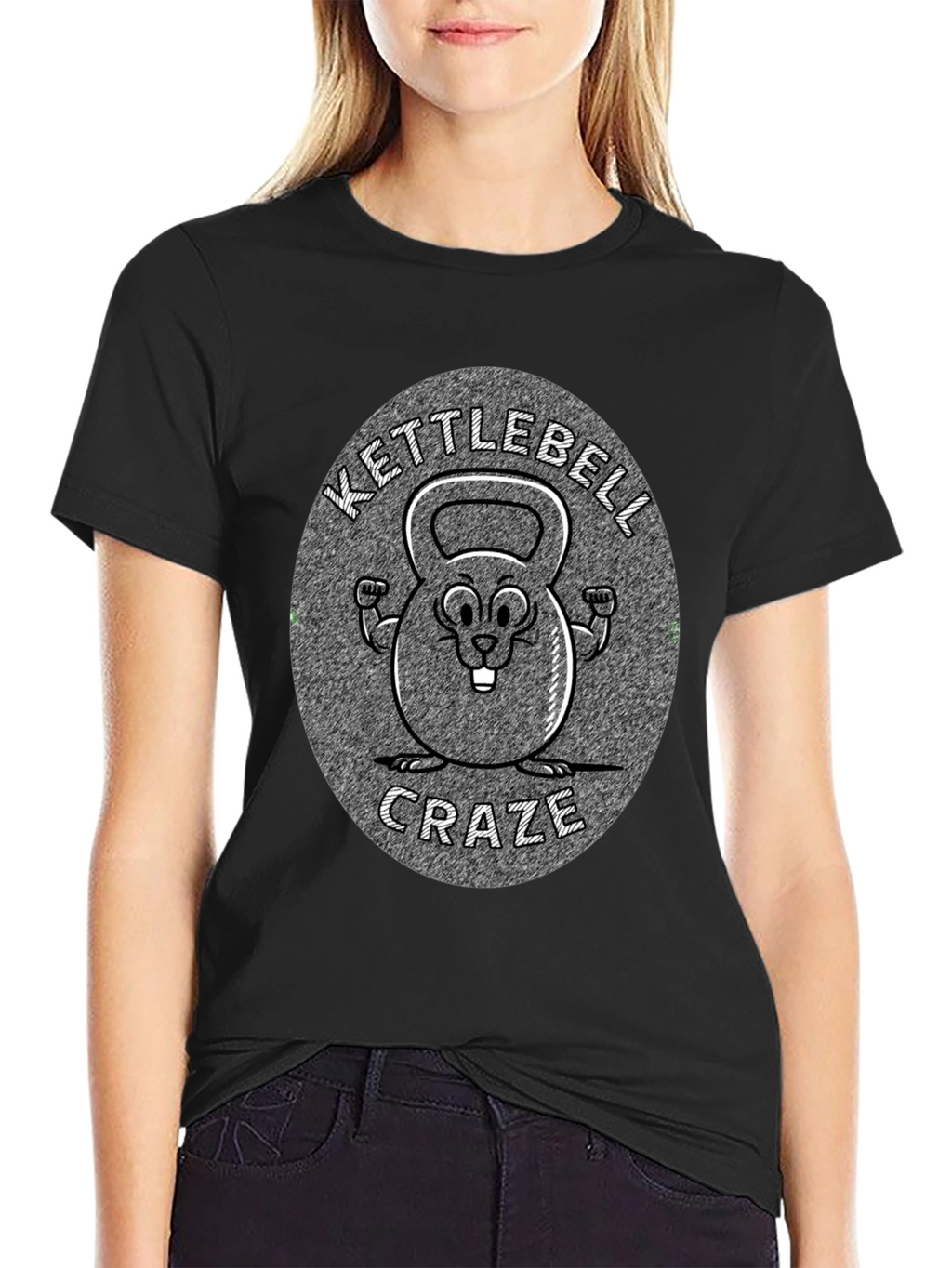 Kettlebell Craze T-Shirt: Funny Workout Tee