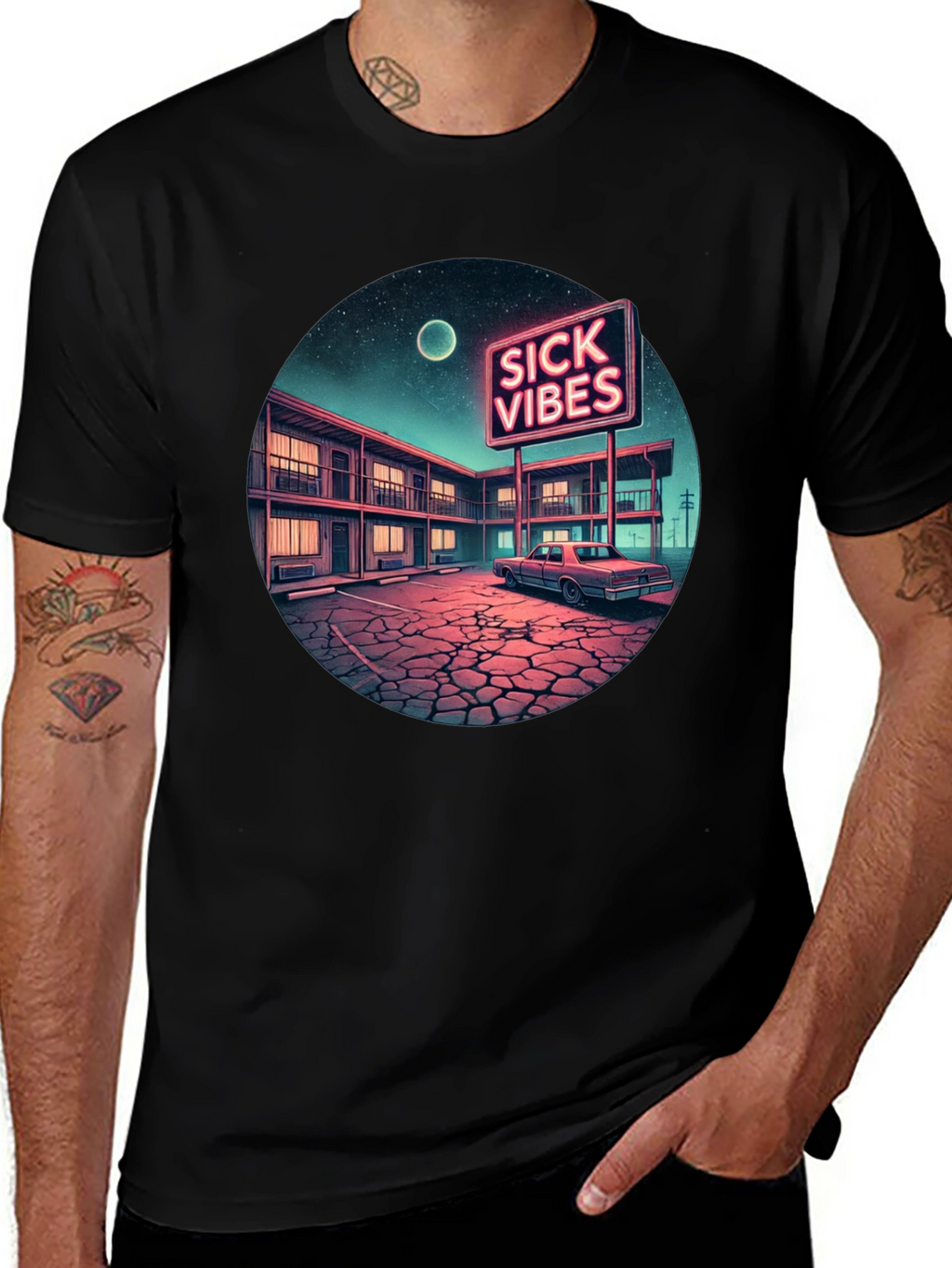 Sick Vibes Motel T-Shirt