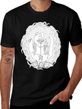 Creepy Cool Graphic Tee - Black Unisex T-Shirt