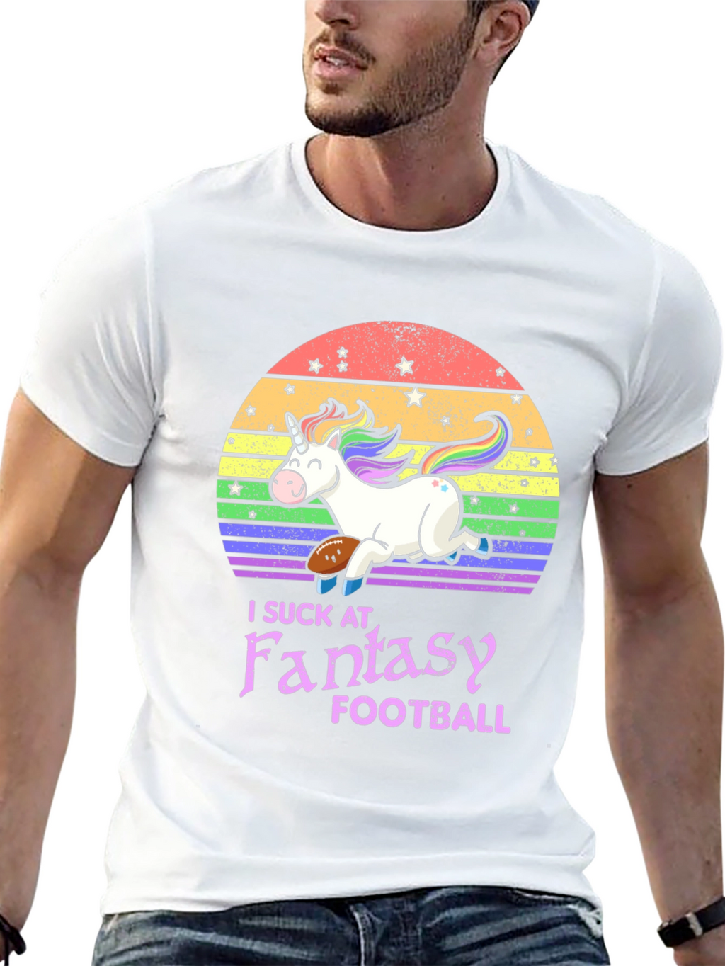 Unicorn Fantasy Football T-Shirt