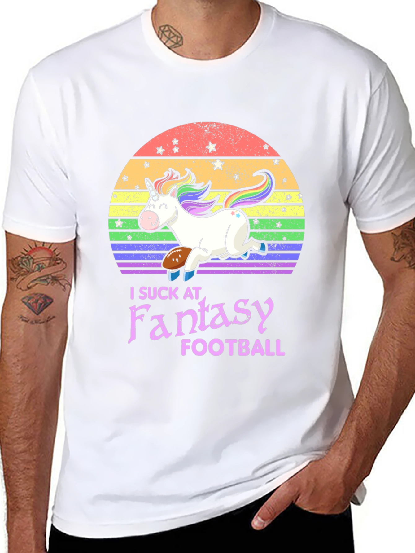 Unicorn Fantasy Football T-Shirt