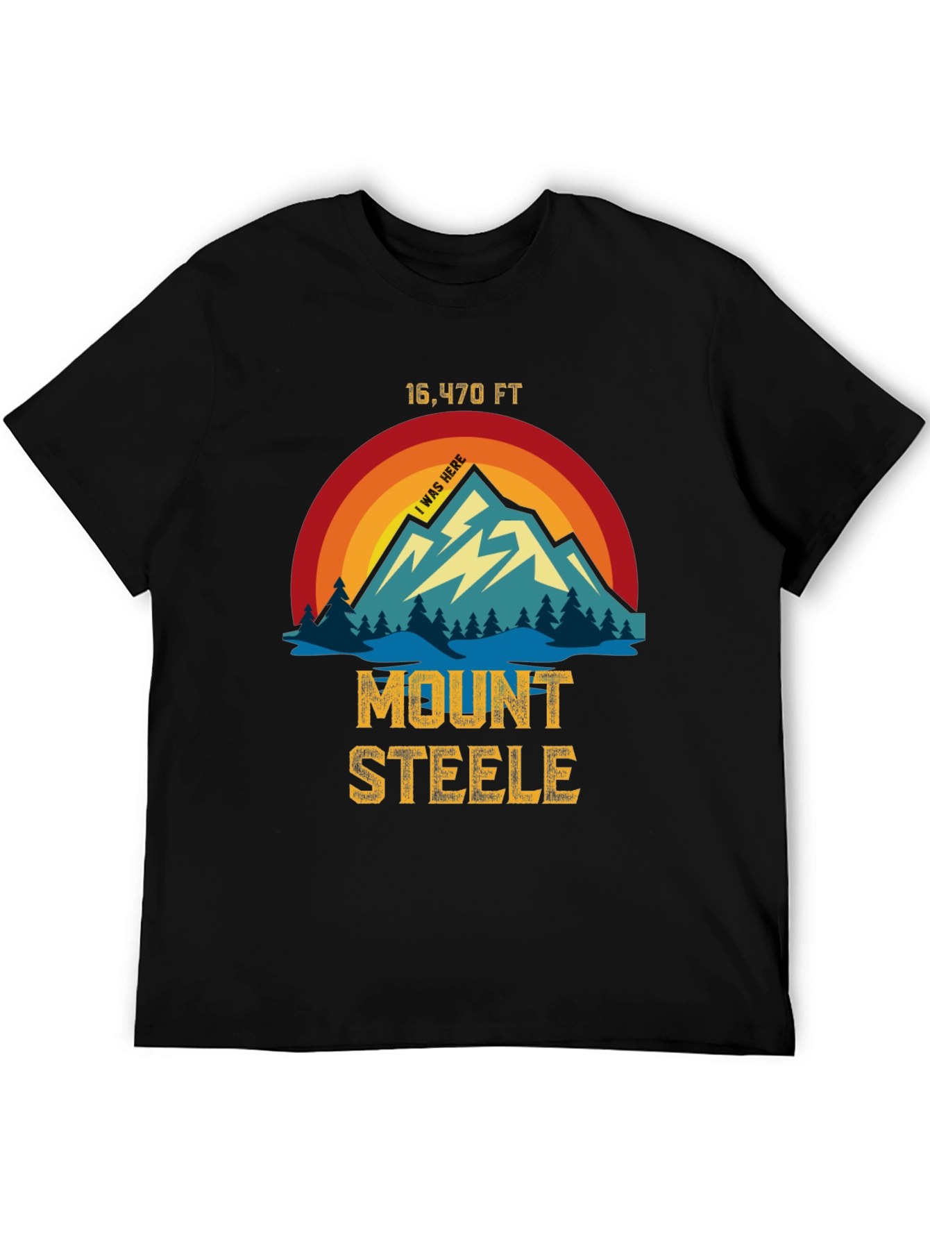 Mount Steele T-Shirt - 16470 FT Elevation