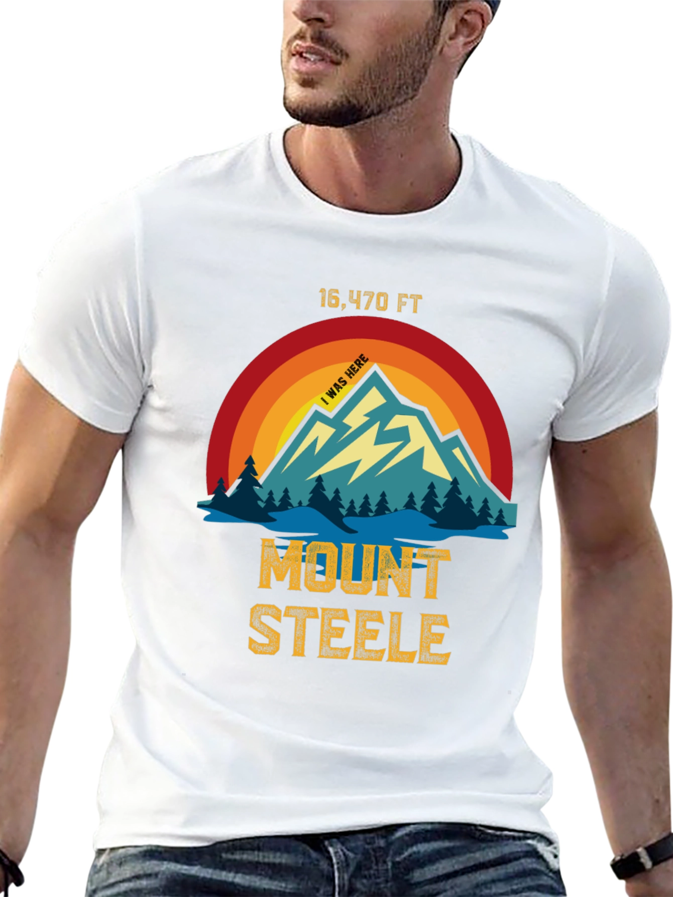 Mount Steele T-Shirt - 16470 FT Elevation