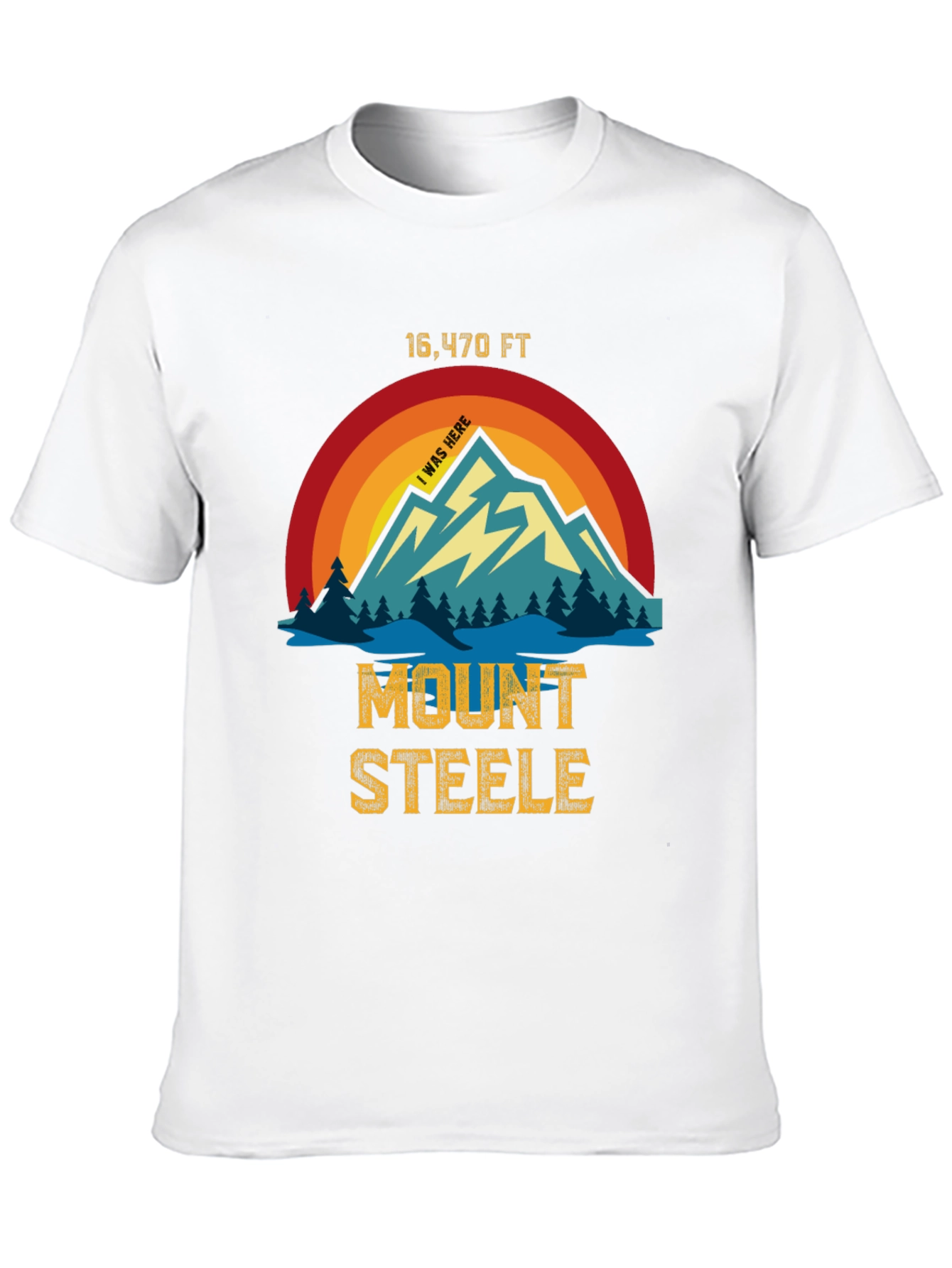 Mount Steele T-Shirt - 16470 FT Elevation
