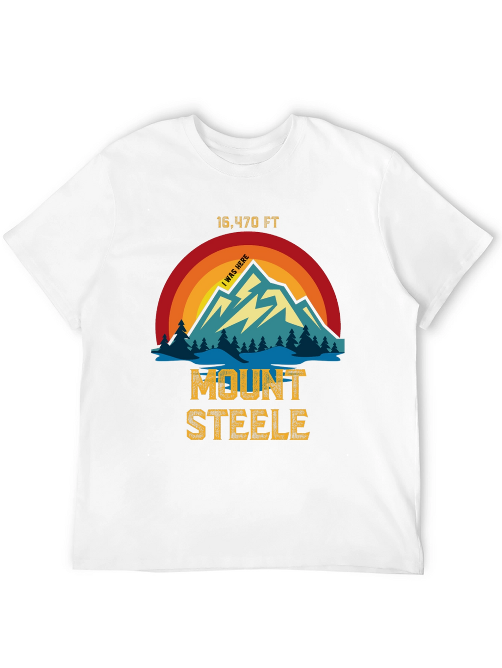 Mount Steele T-Shirt - 16470 FT Elevation