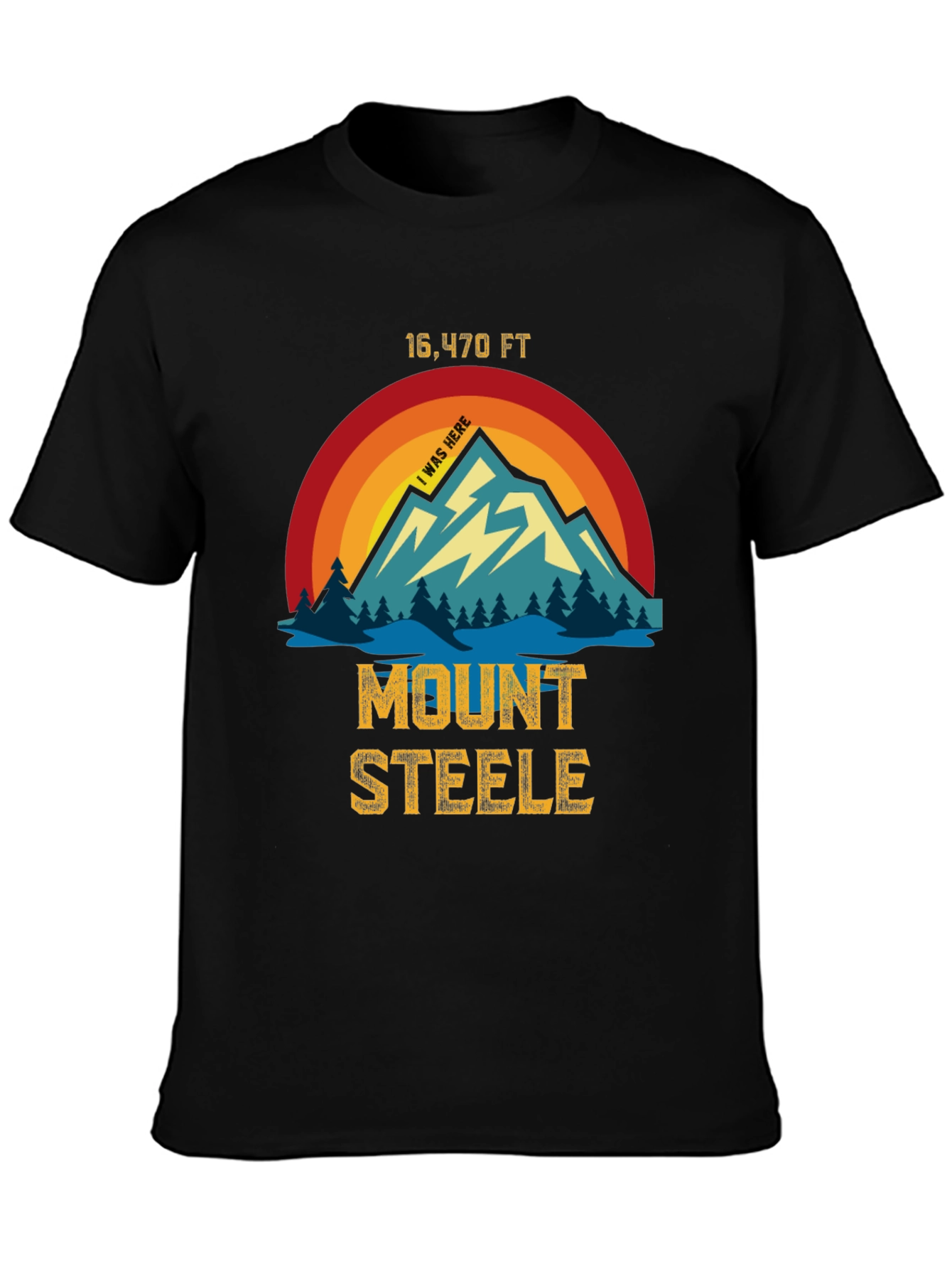 Mount Steele T-Shirt - 16470 FT Elevation