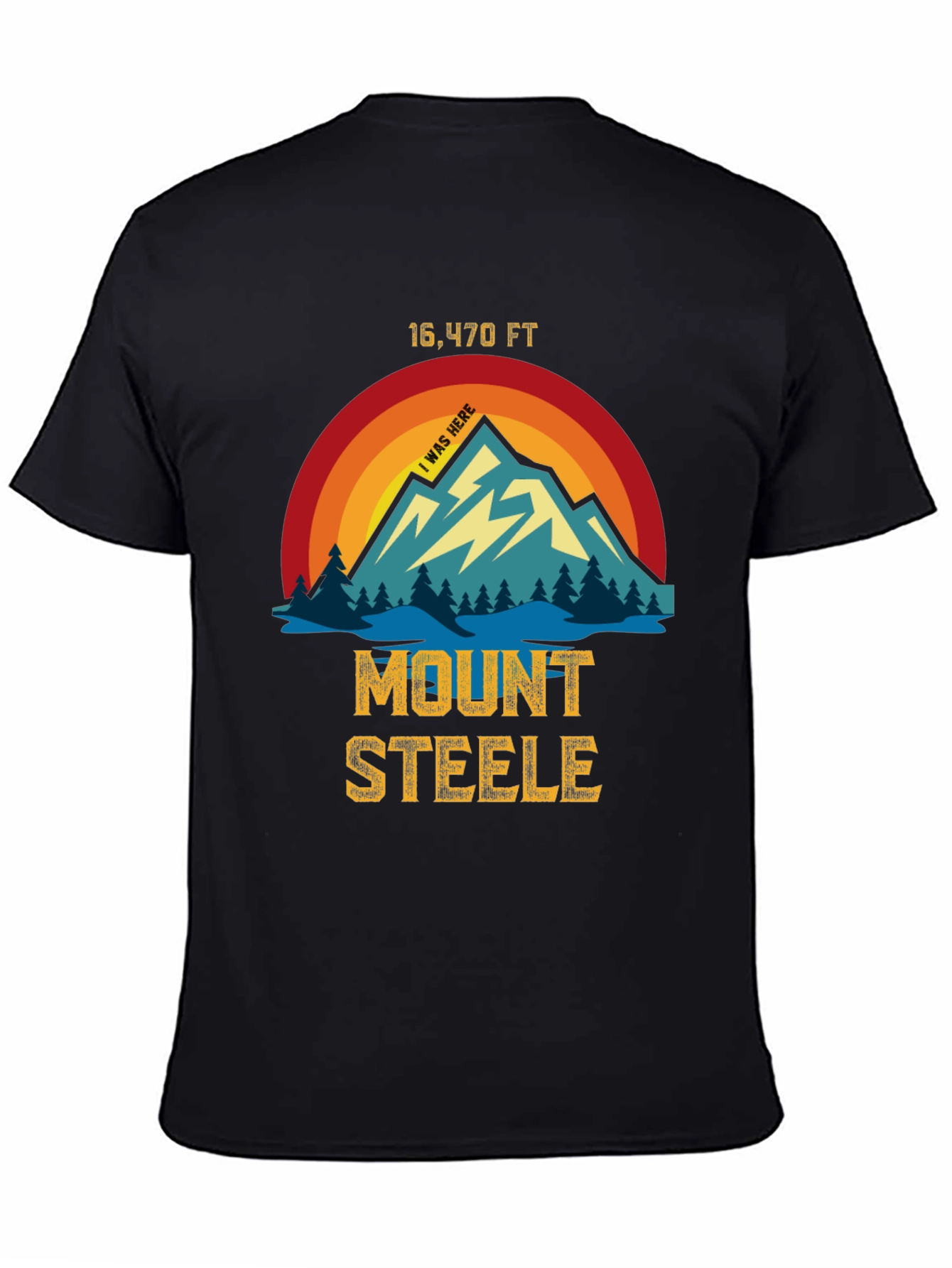 Mount Steele T-Shirt - 16470 FT Elevation