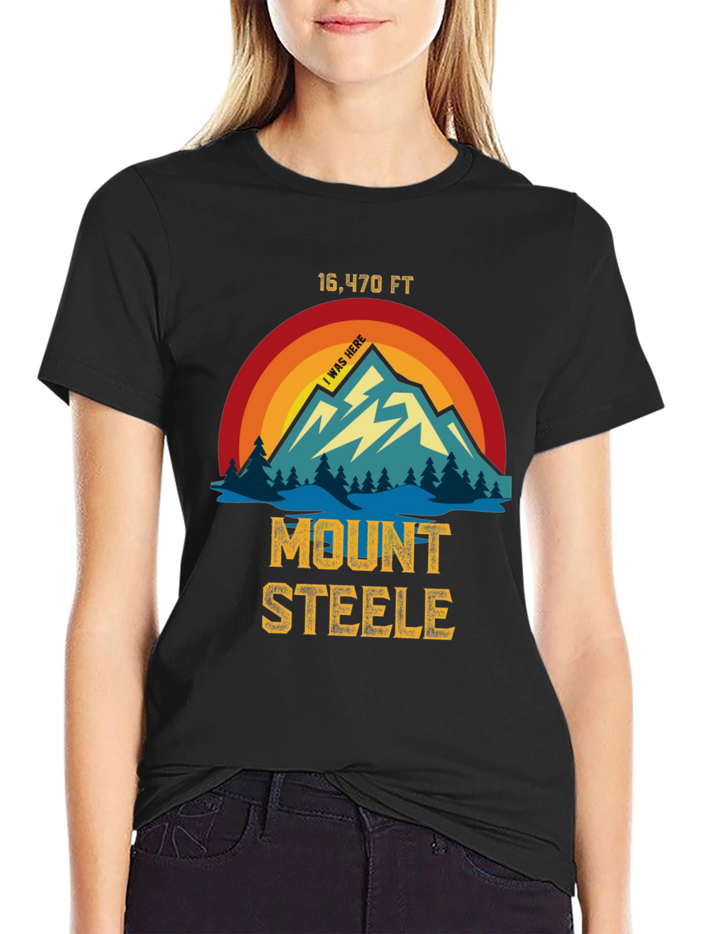 Mount Steele T-Shirt - 16470 FT Elevation