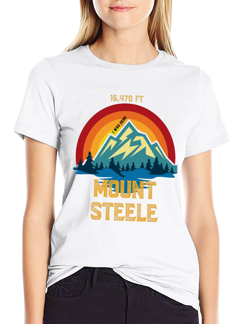 Mount Steele T-Shirt - 16470 FT Elevation