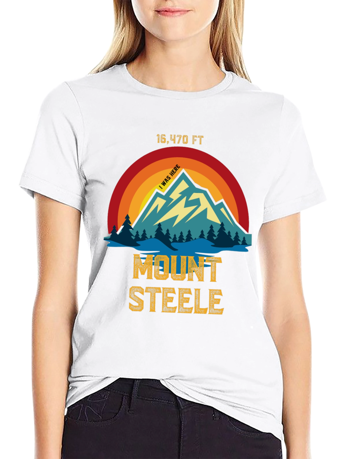 Mount Steele T-Shirt - 16470 FT Elevation
