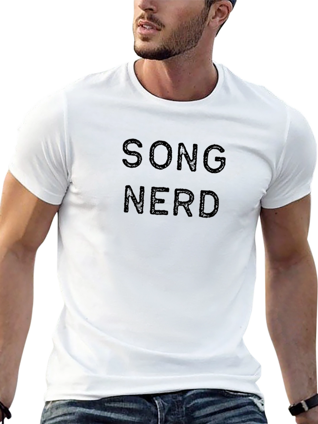 Song Nerd Black T-Shirt