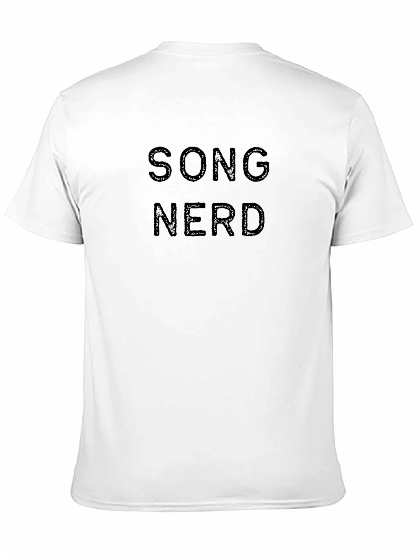 Song Nerd Black T-Shirt