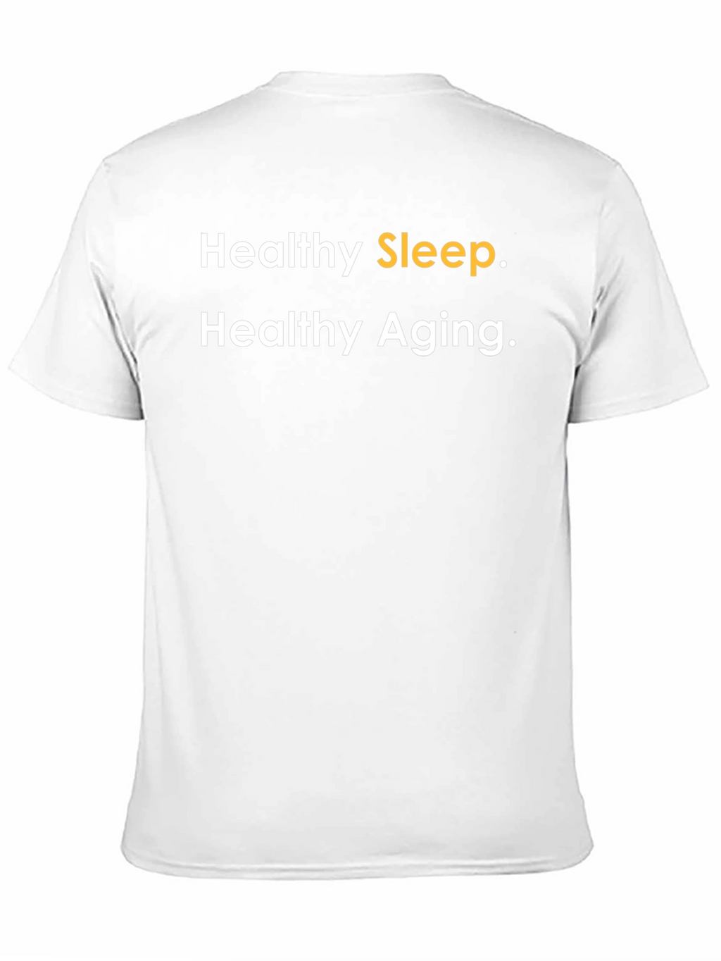 Healthy Sleep Healthy Aging Black T-Shirt