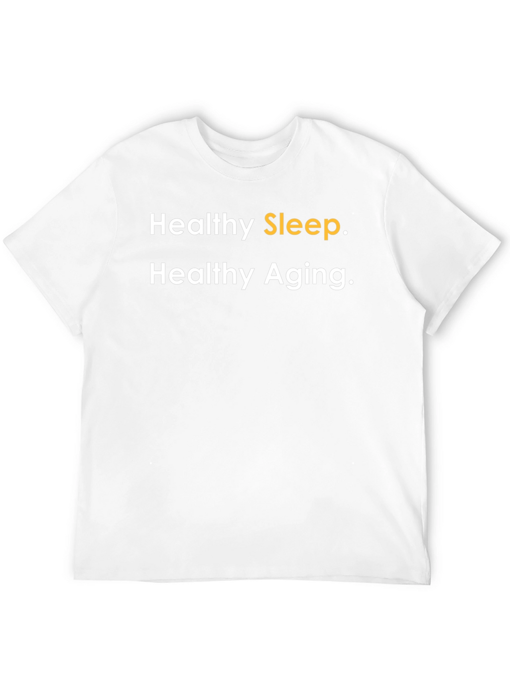 Healthy Sleep Healthy Aging Black T-Shirt