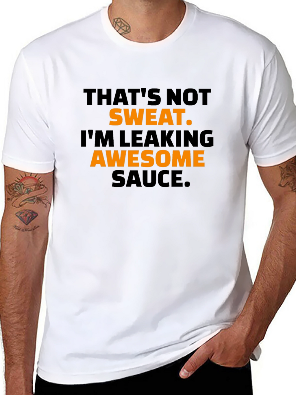 Awesome Sauce Graphic Tee - Funny Mens T-Shirt