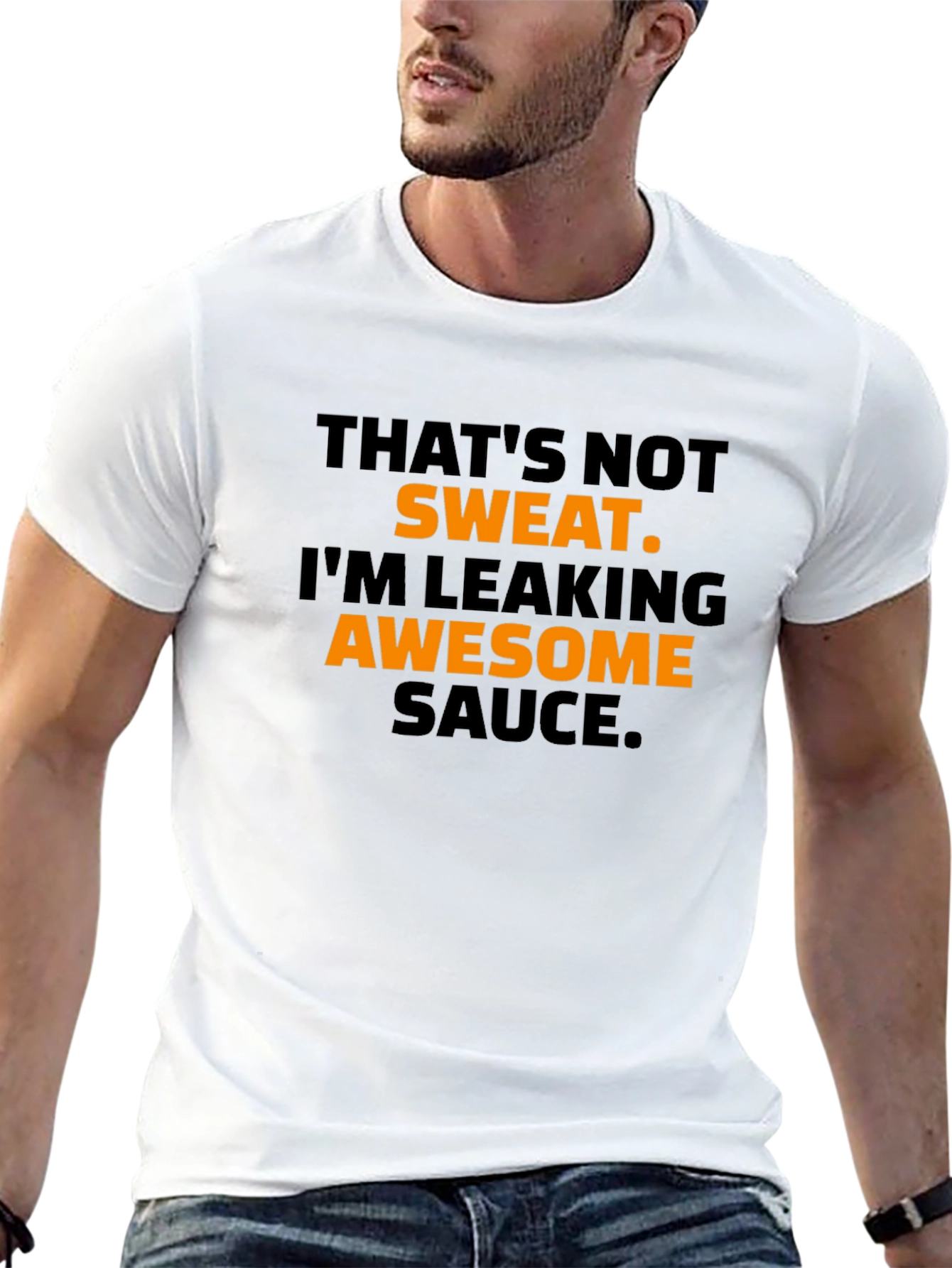 Awesome Sauce Graphic Tee - Funny Mens T-Shirt