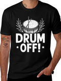 Drum Off T-Shirt - Musicians Humor Tee
