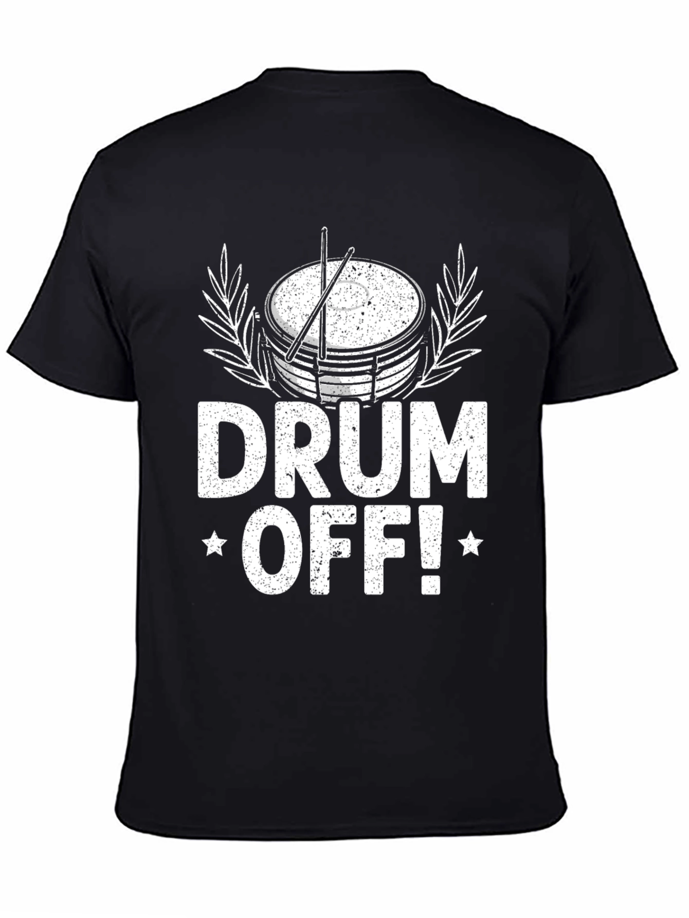 Drum Off T-Shirt - Musicians Humor Tee
