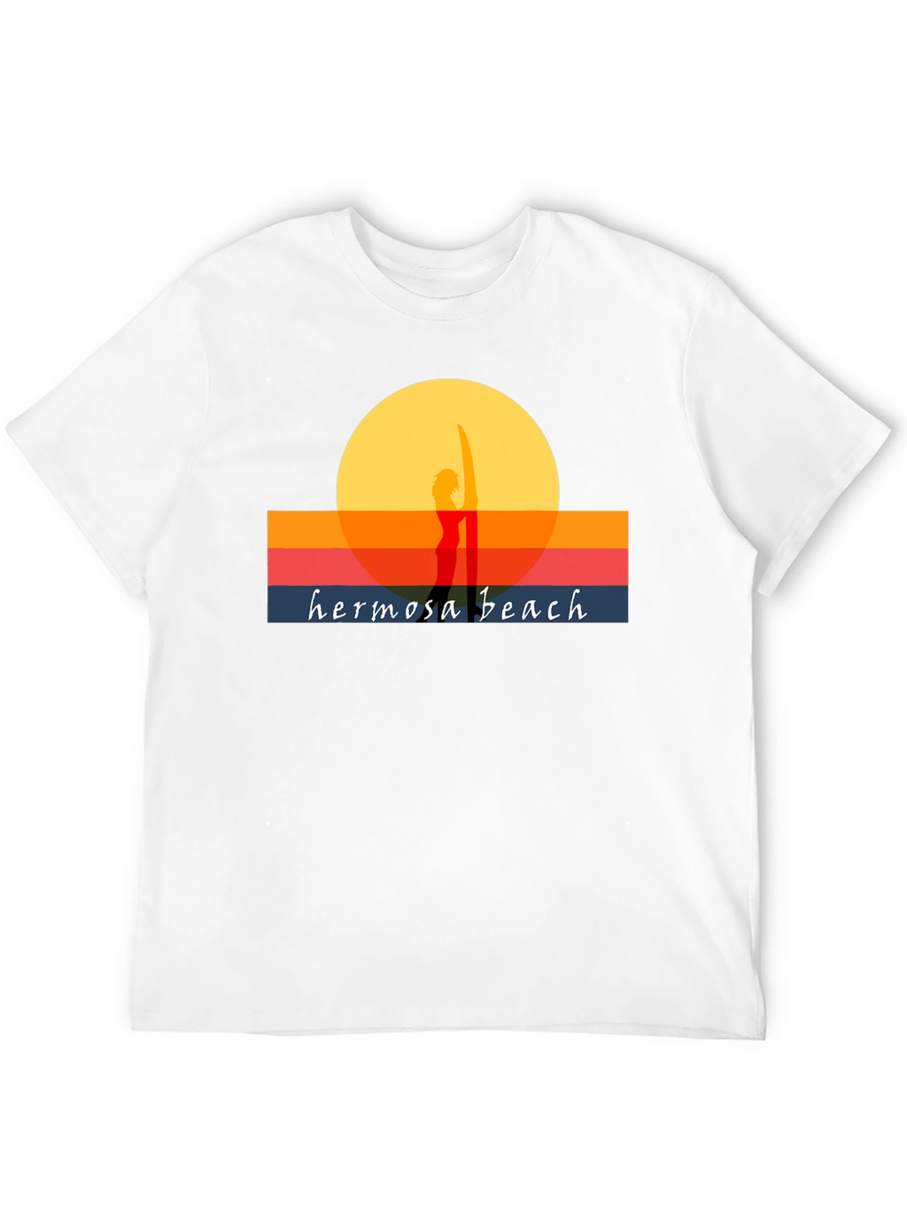 Hermosa Beach Sunset Graphic Tee