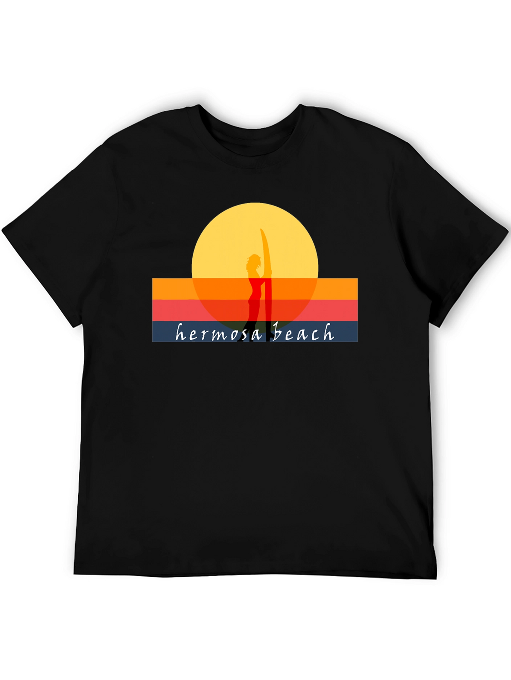 Hermosa Beach Sunset Graphic Tee