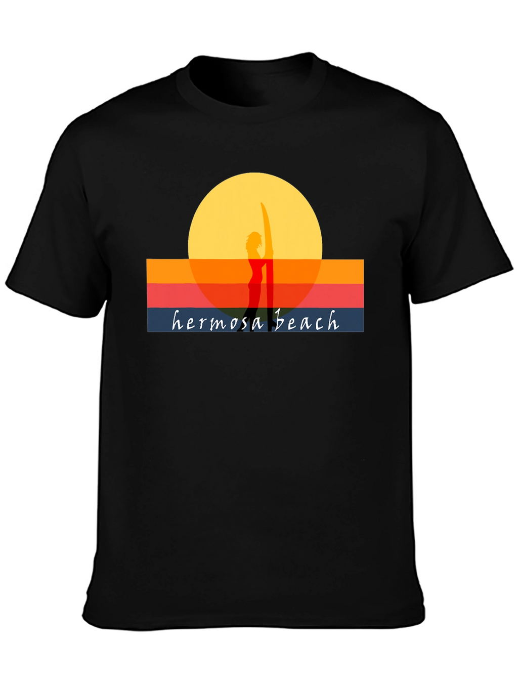 Hermosa Beach Sunset Graphic Tee