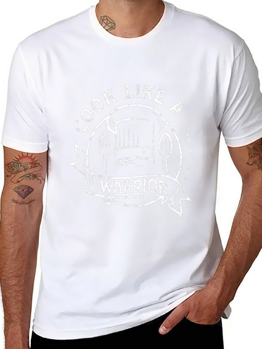 Cook Like a Warrior T-Shirt - Chefs Special!
