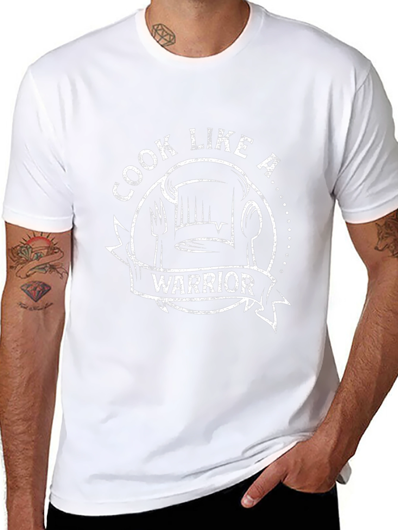 Cook Like a Warrior T-Shirt - Chefs Special!