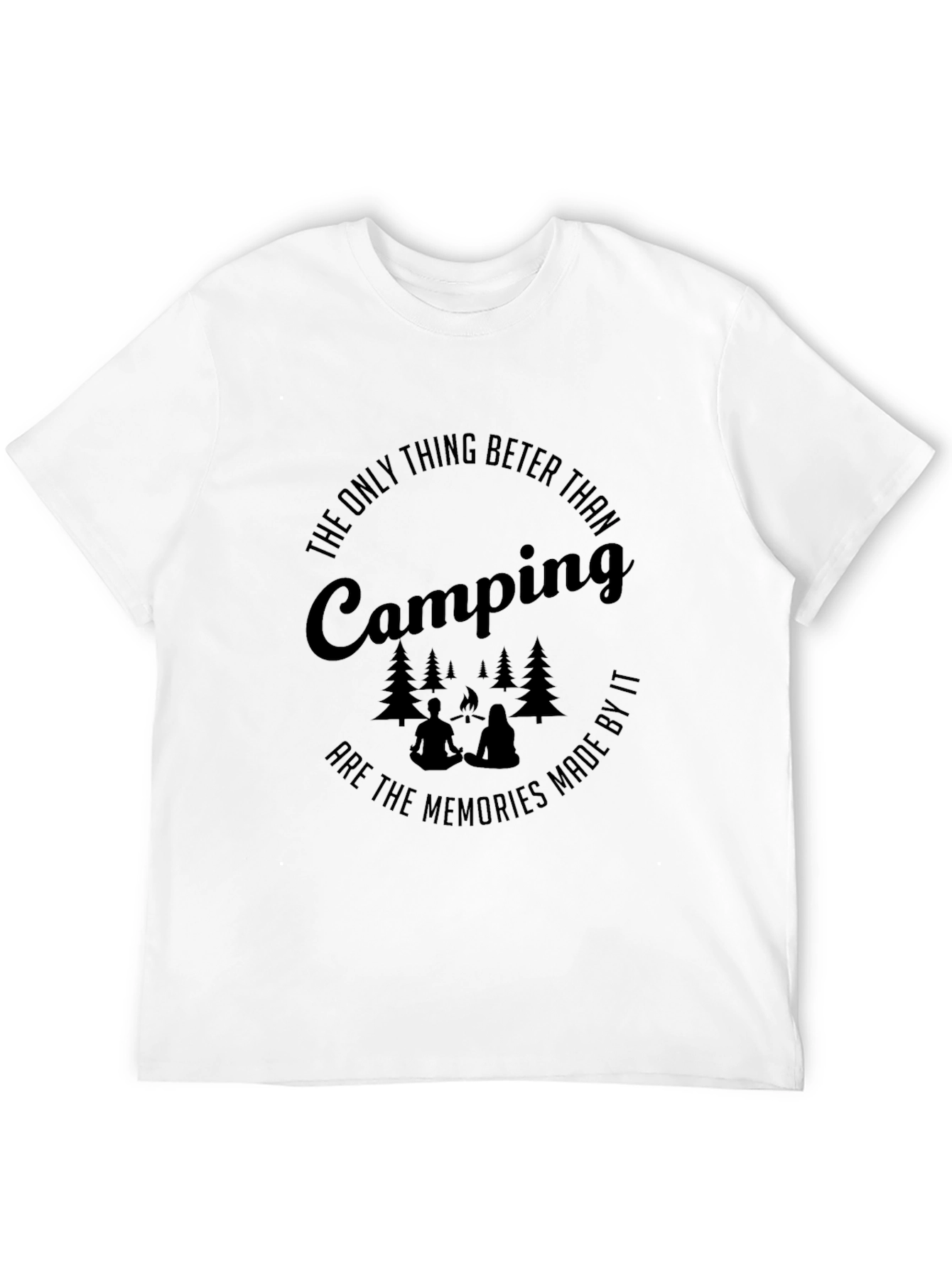 Camping Memories T-Shirt - Outdoor Adventure Tee
