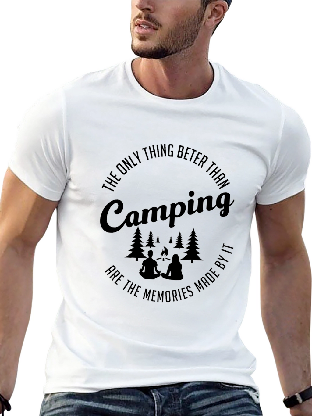 Camping Memories T-Shirt - Outdoor Adventure Tee