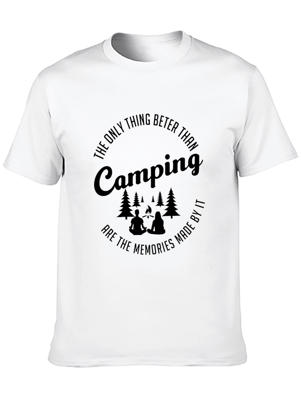 Camping Memories T-Shirt - Outdoor Adventure Tee