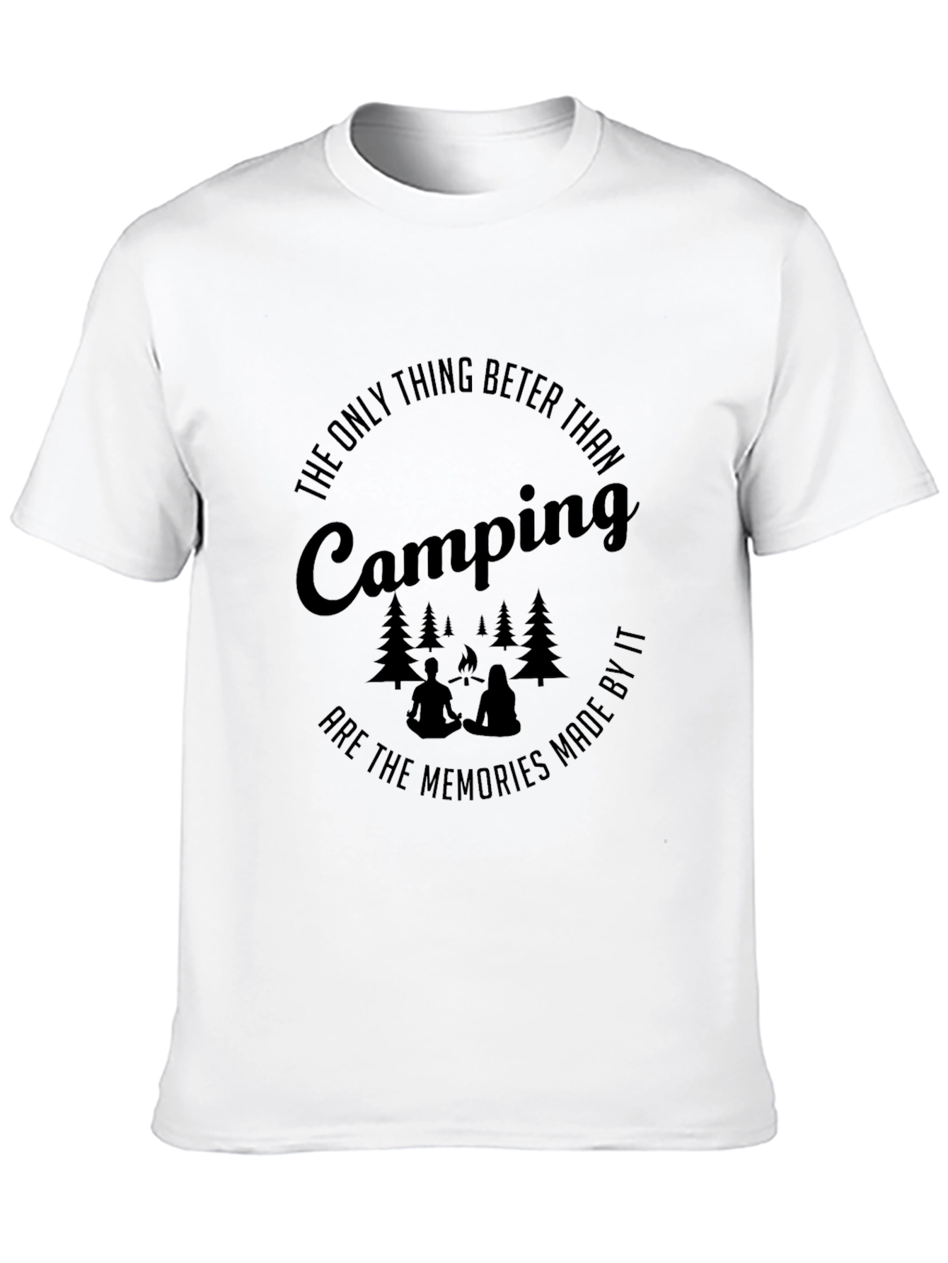 Camping Memories T-Shirt - Outdoor Adventure Tee