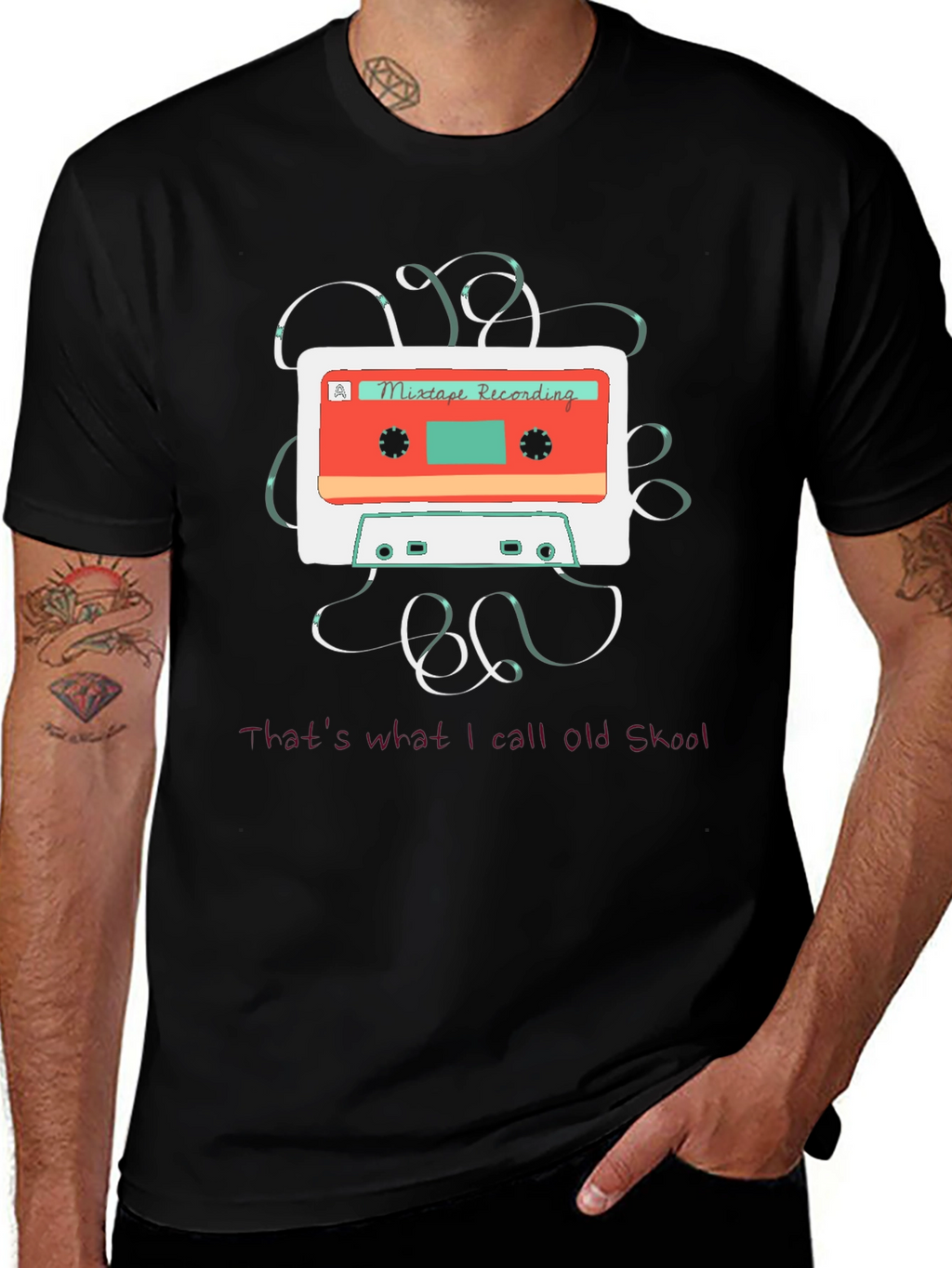 Retro Mixtape T-Shirt - Old Skool Cool!
