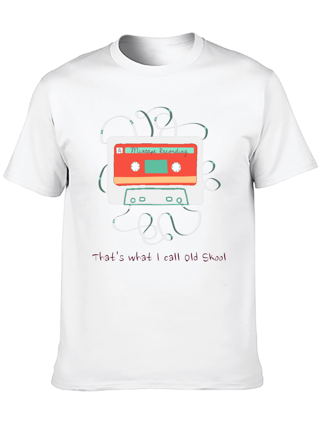 Retro Mixtape T-Shirt - Old Skool Cool!