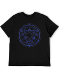 Mystic Circle Graphic Tee - Black
