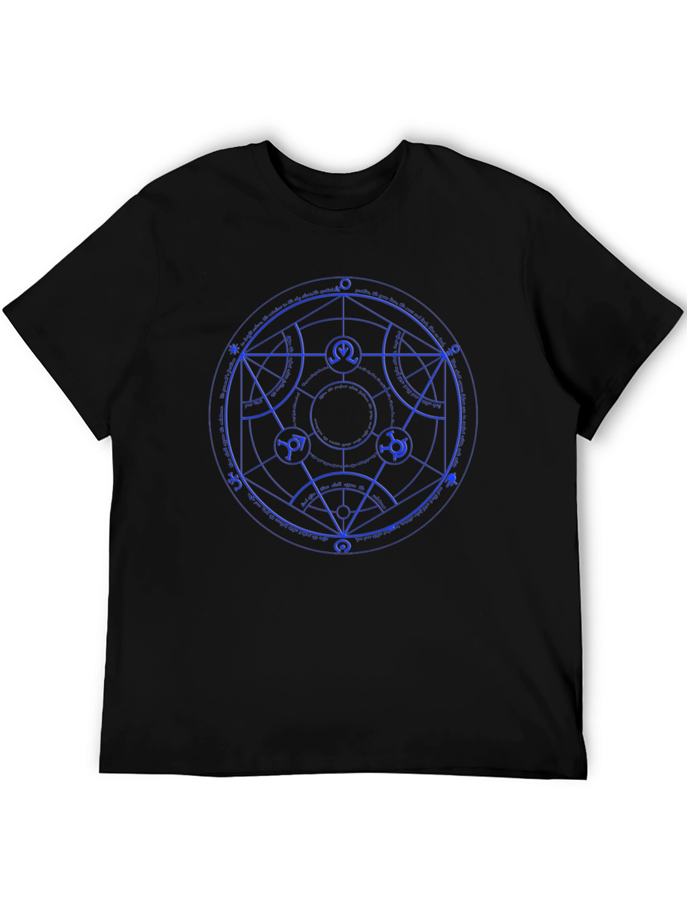 Mystic Circle Graphic Tee - Black