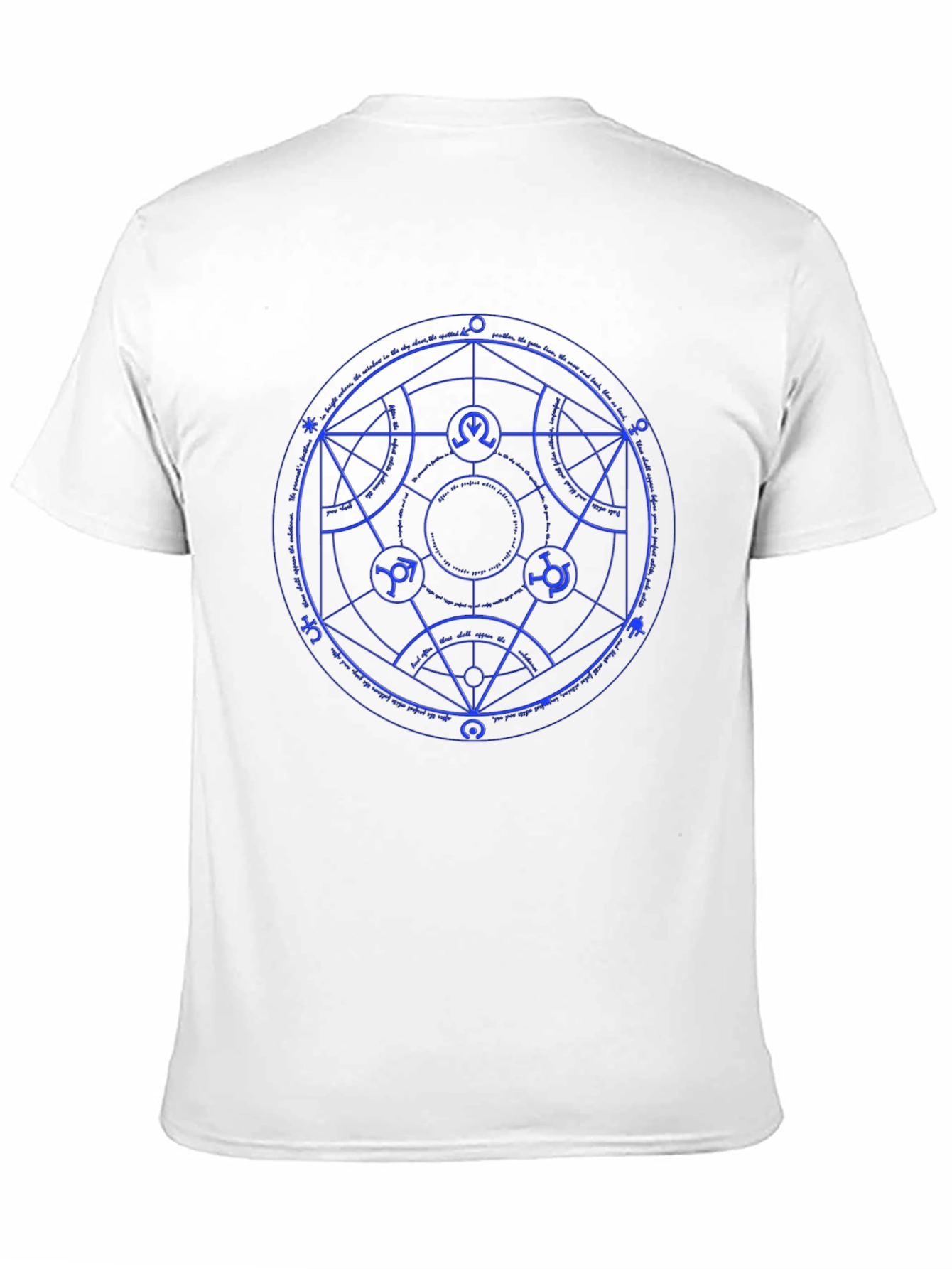 Mystic Circle Graphic Tee - Black