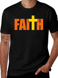 Faith Graphic T-Shirt Religious Design
