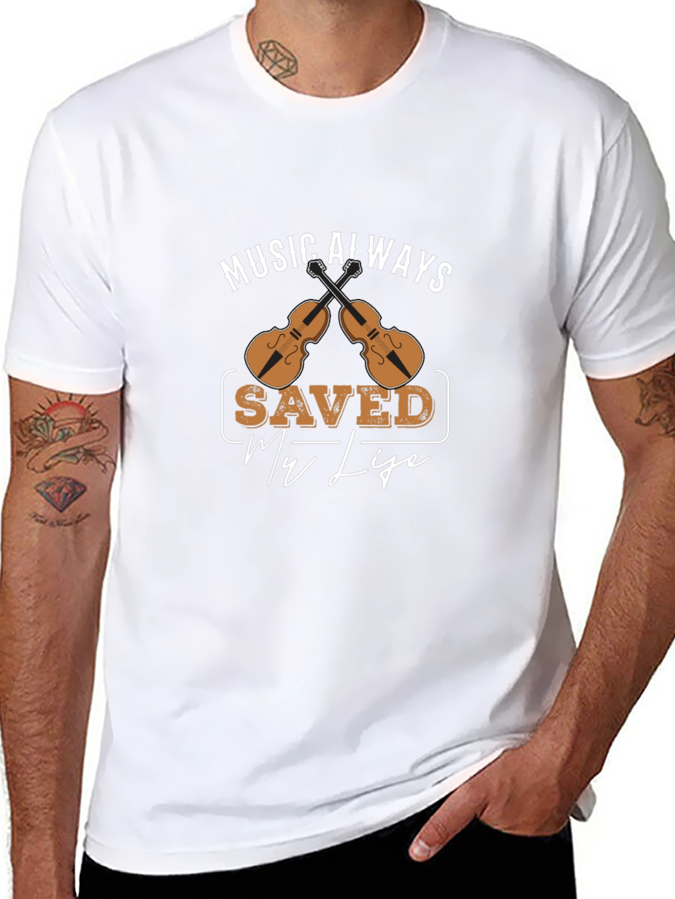 Music Saved My Life Graphic Tee
