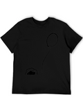 Balloon and Mound Black Graphic Tee
