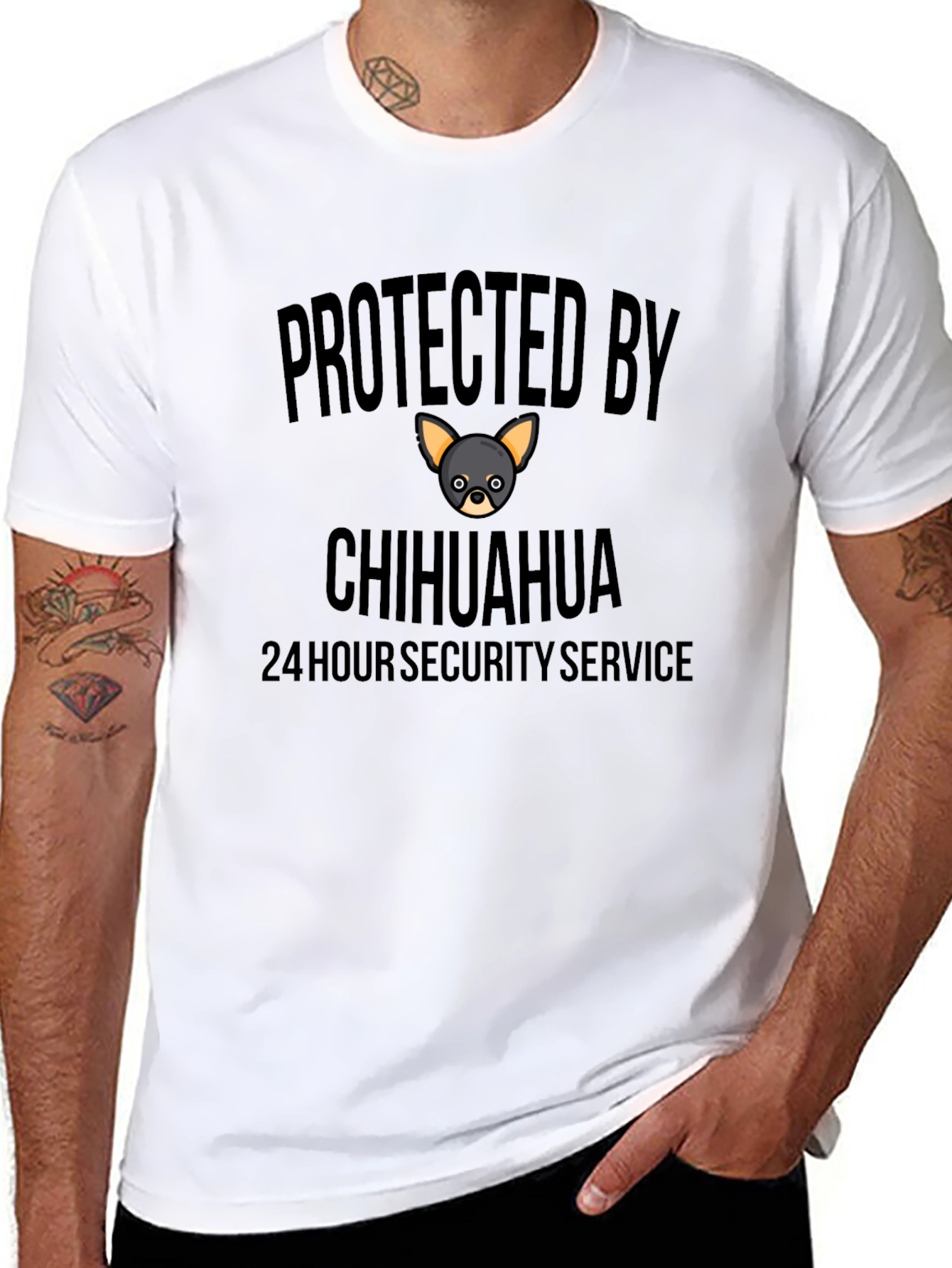 Protected by Chihuahua T-Shirt