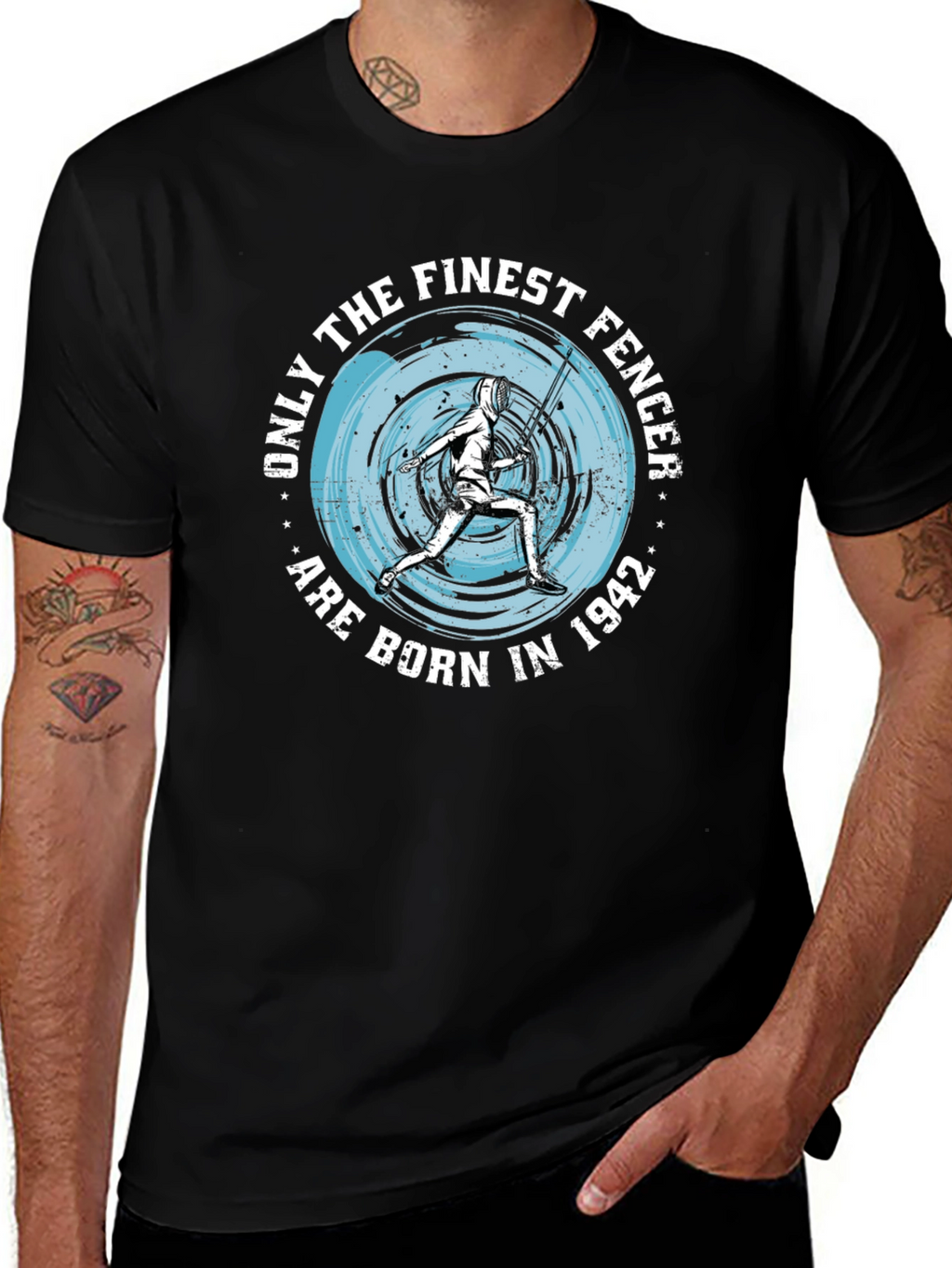 Finest Fencer Born in 1942 T-Shirt