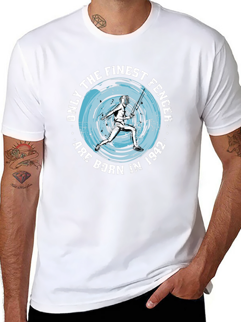 Finest Fencer Born in 1942 T-Shirt