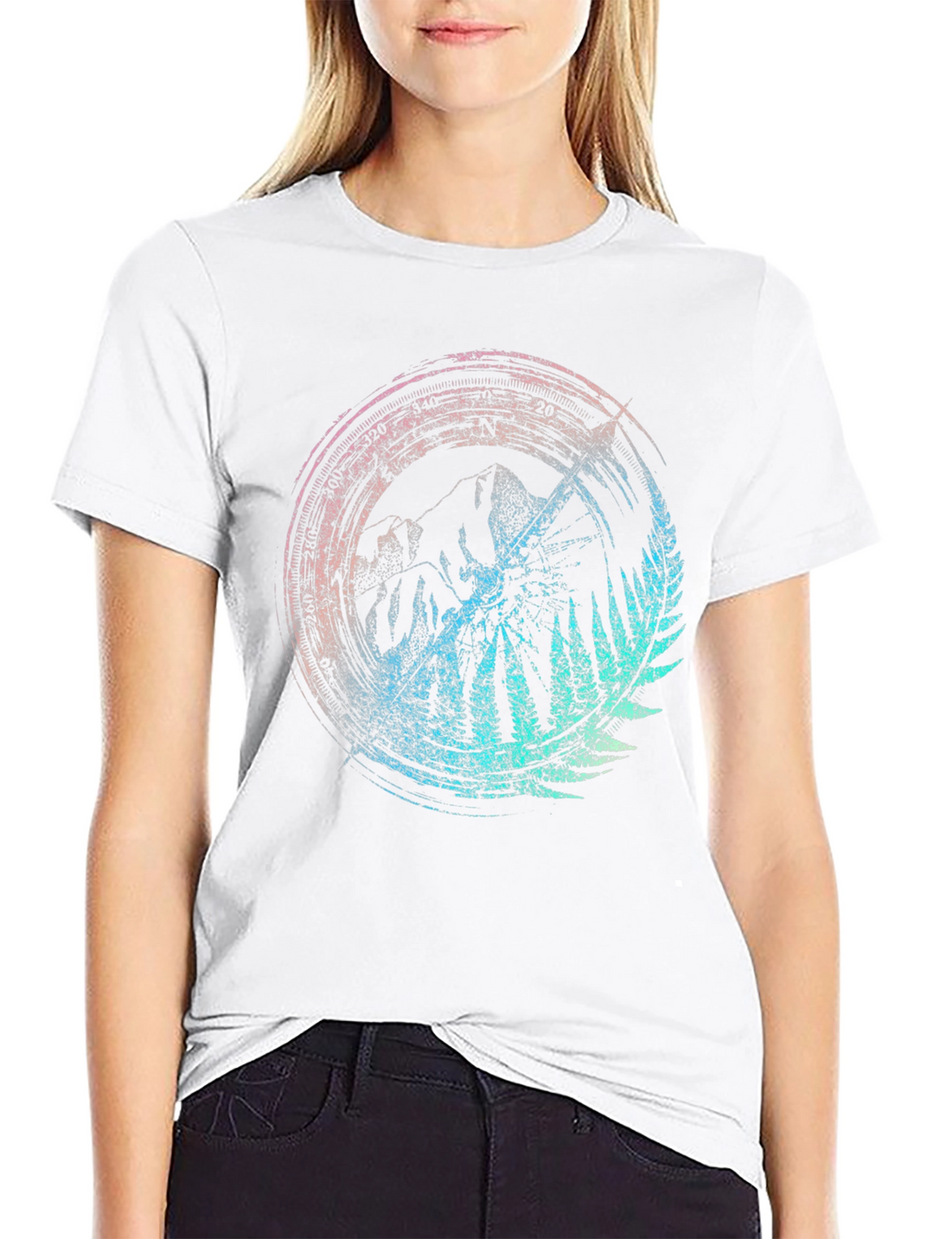 Mountain Graphic T-Shirt - Nature Inspired Print