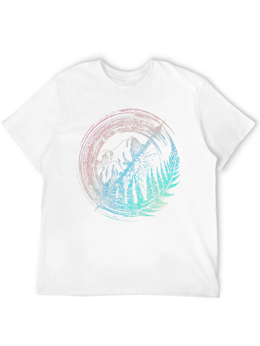 Mountain Graphic T-Shirt - Nature Inspired Print
