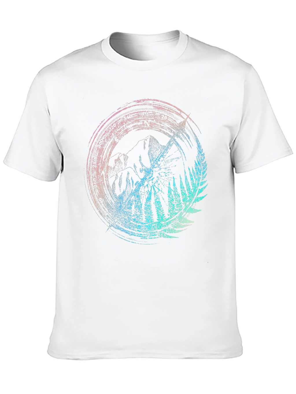 Mountain Graphic T-Shirt - Nature Inspired Print
