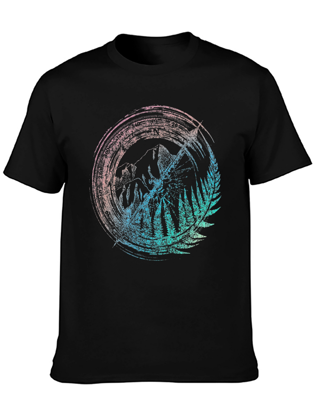 Mountain Graphic T-Shirt - Nature Inspired Print
