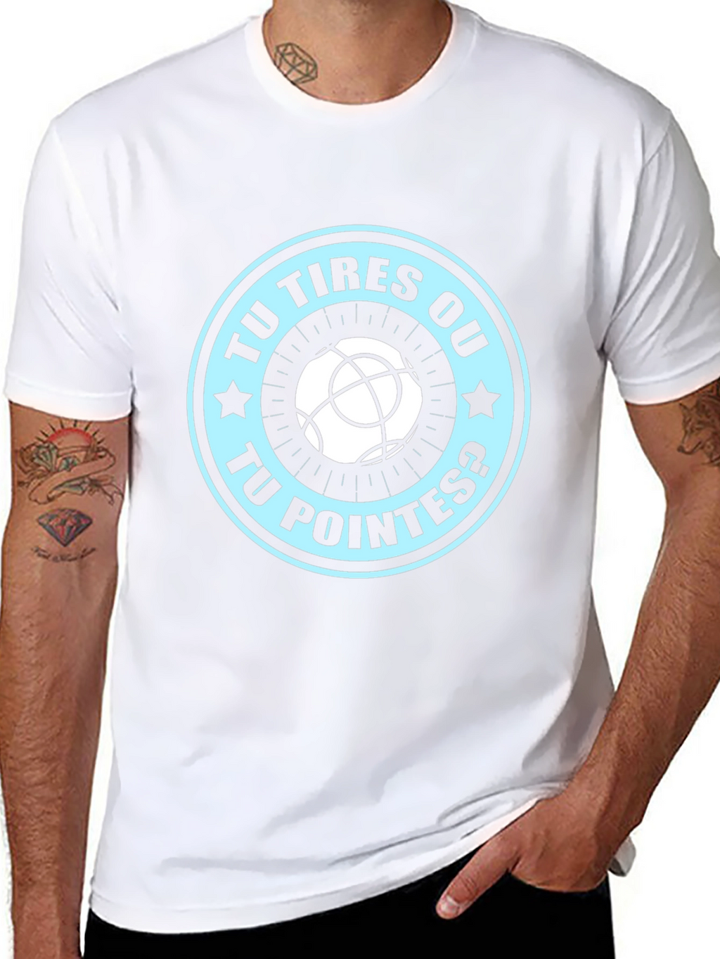 Tu Tires Ou Tu Pointes? T-shirt